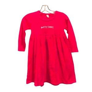 Custom Ole Miss Rebels Hotty Toddy girl’s knit  dress size 6